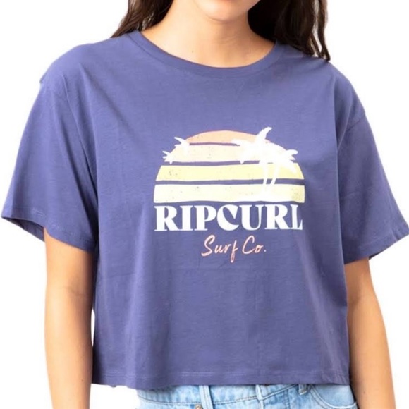 🔆RIP CURL🔆 SAYULITA SUNRISE CROP TEE - Picture 8 of 12
